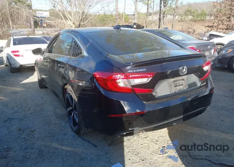 2019 Honda Accord Sport z USA, uszkodzony, nr VIN 1HGCV1F32KA131628